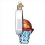 Basketball Hoop Glass Ornament – Old World Christmas